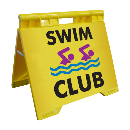 Swim Club - Evarite A - Frame Sign - New Signs
