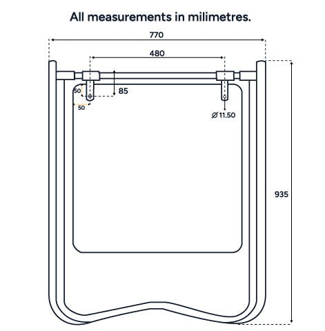 Swinger Road Safety Sign A - Frame 900mm x 600mm - New Signs