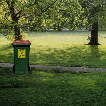 Swooping Season Wheelie Bin Sticker - New Signs