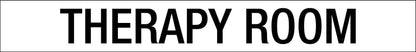 Therapy Room - Statutory Sign - New Signs