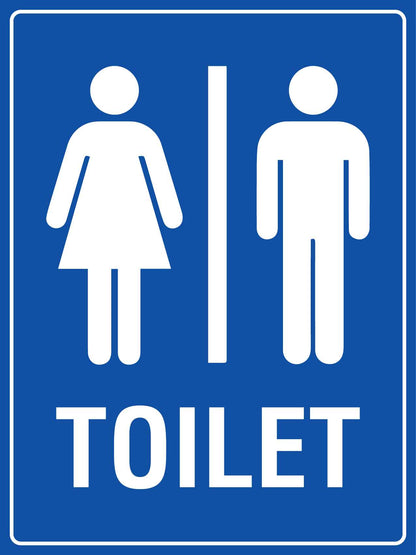 Toilet Sign - New Signs