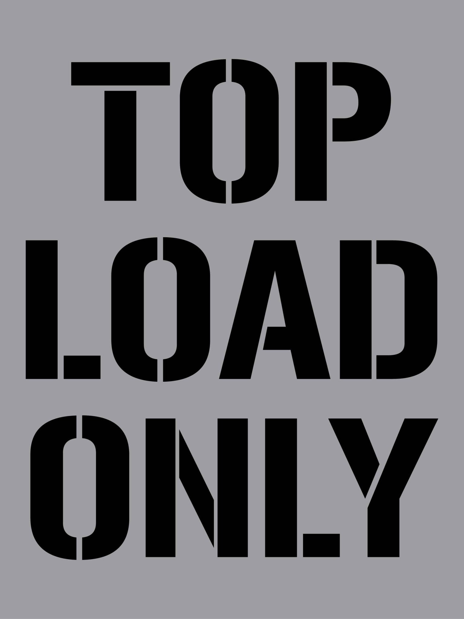 Top Load Only - Aluminium Composite Stencil - New Signs