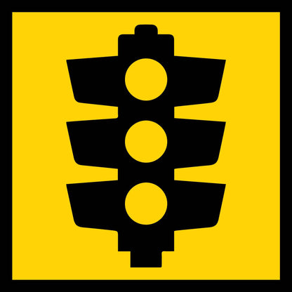 Traffic Lights Multi Message Traffic Sign - New Signs
