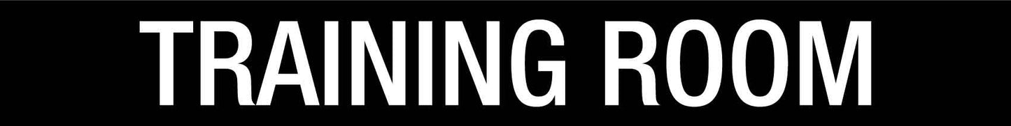 Training Room - Statutory Sign - New Signs