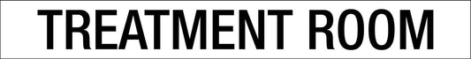 Treatment Room - Statutory Sign - New Signs