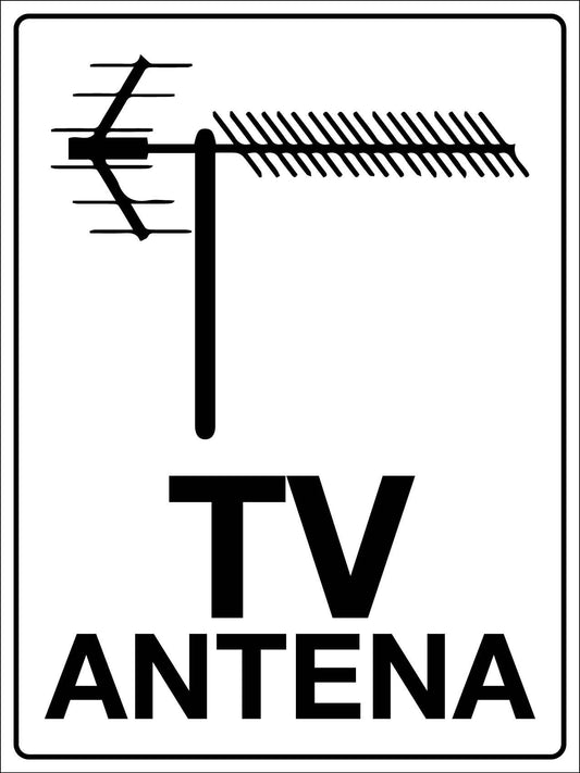 TV Antena Sign - New Signs