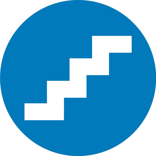 Use Stairs Decal - New Signs