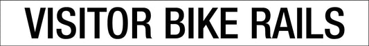 Visitor Bike Rails - Statutory Sign - New Signs