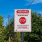 Visitors Farm Biosecurity Plan In Place Stop Sign - New Signs