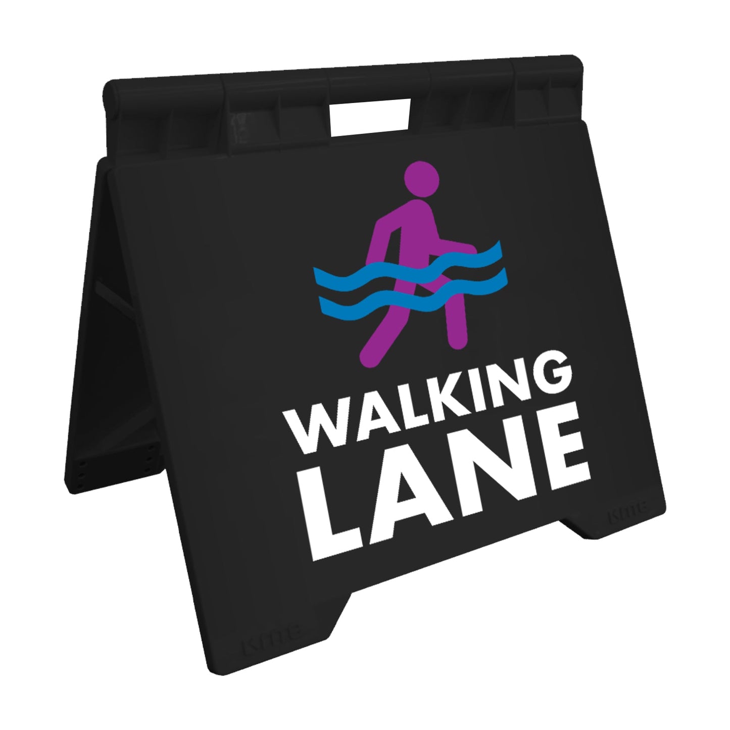 Walking Lane - Evarite A - Frame Sign - New Signs