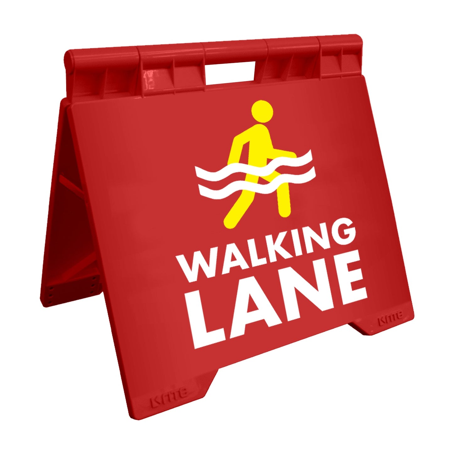 Walking Lane - Evarite A - Frame Sign - New Signs