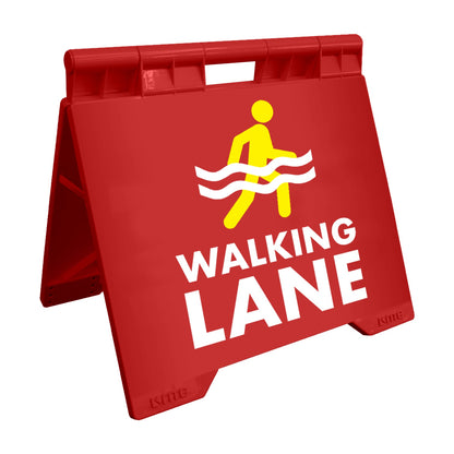 Walking Lane - Evarite A - Frame Sign - New Signs
