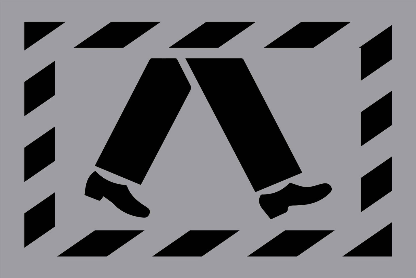 Walkway - Aluminium Composite Stencil - New Signs
