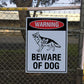 Warning Beware Of Dog German Shepherd Sign - New Signs