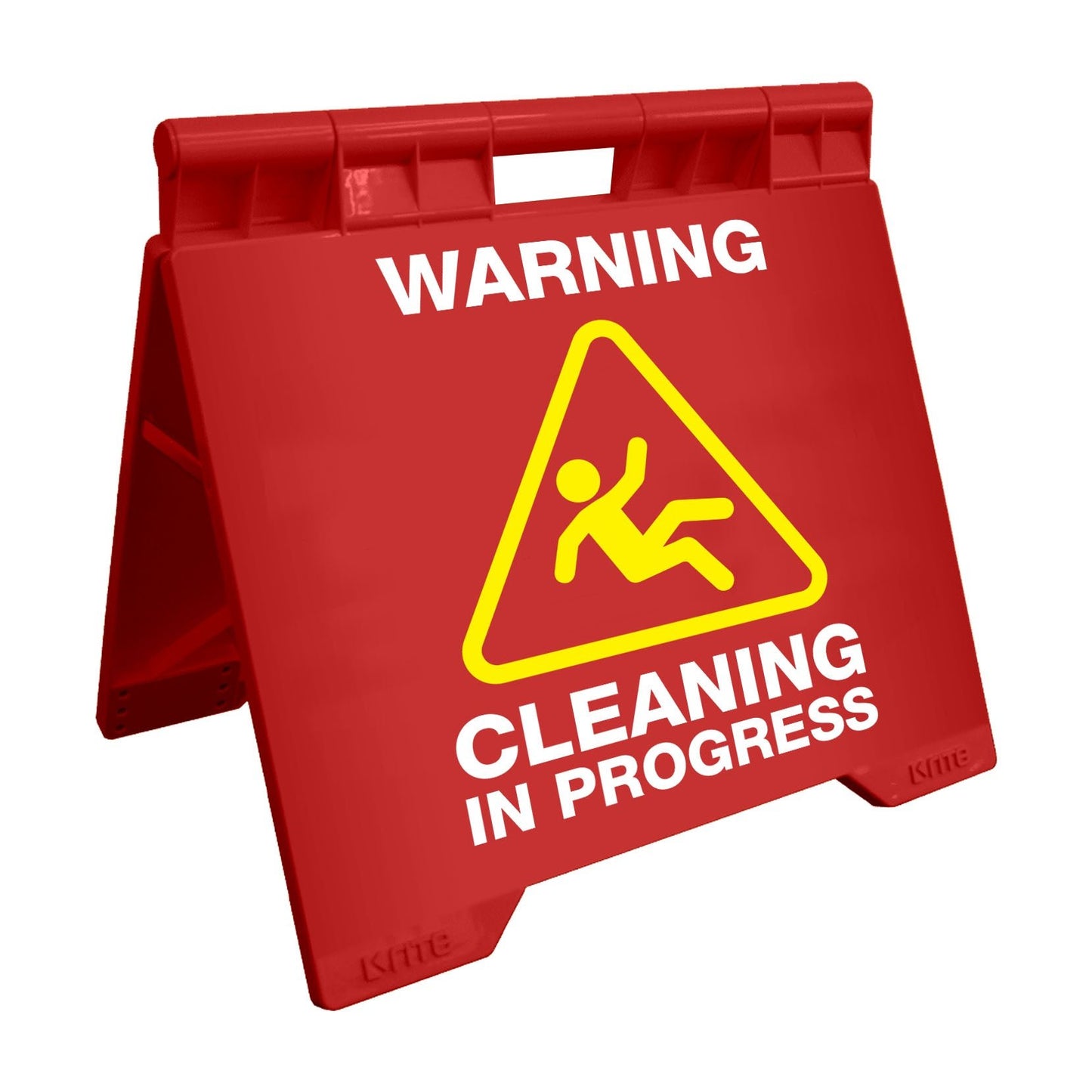 Warning Cleaning In Progress - Evarite A - Frame Sign - New Signs