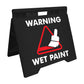 Warning Wet Paint - Evarite A - Frame Sign - New Signs