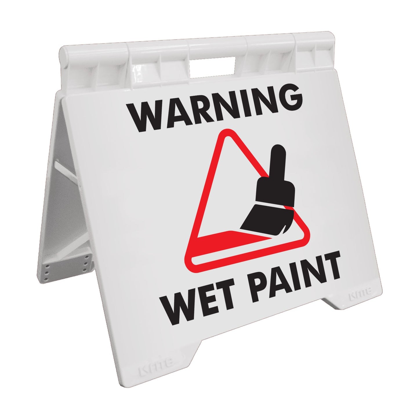 Warning Wet Paint - Evarite A - Frame Sign - New Signs
