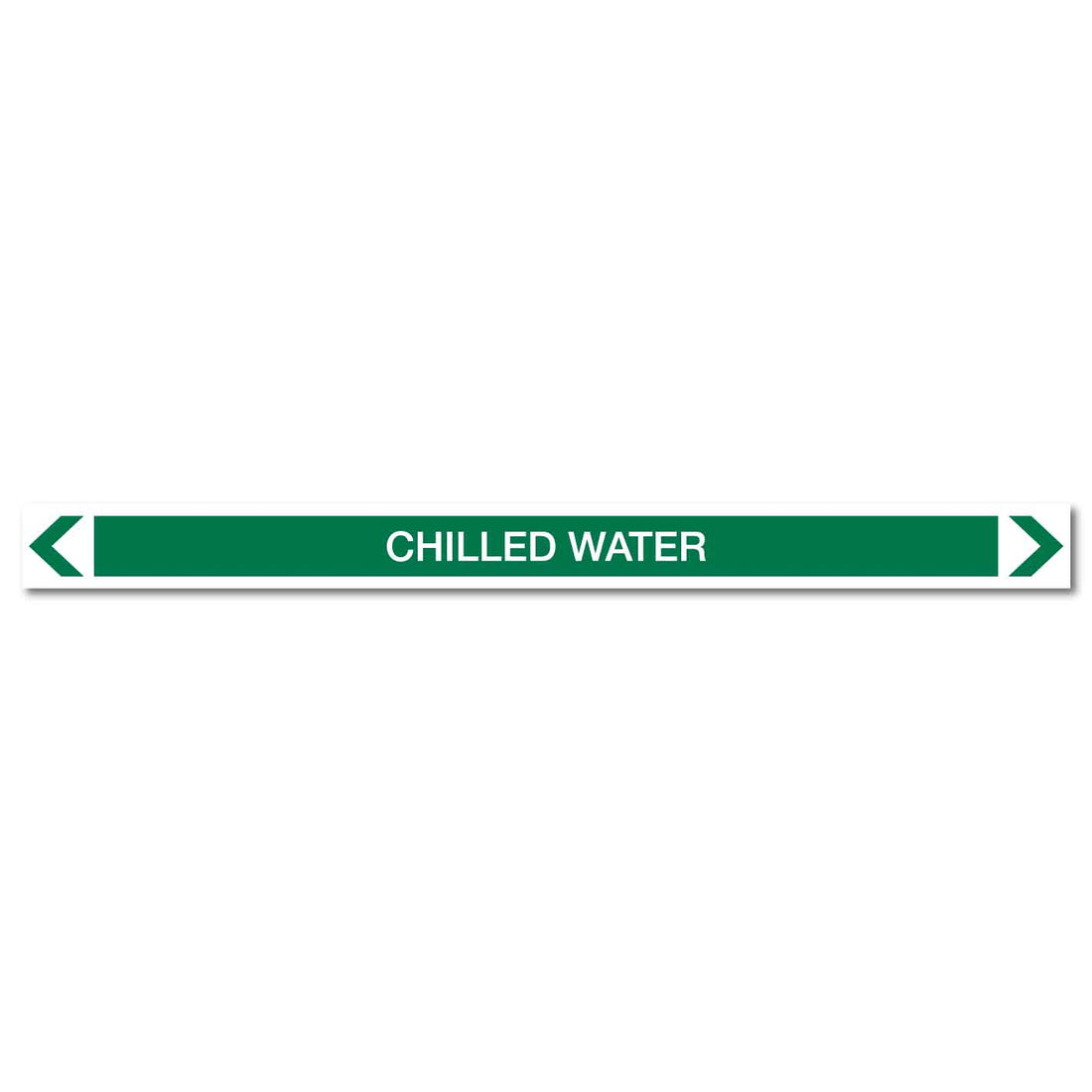 Water - Chilled Water - Pipe Marker Sticker – New Signs