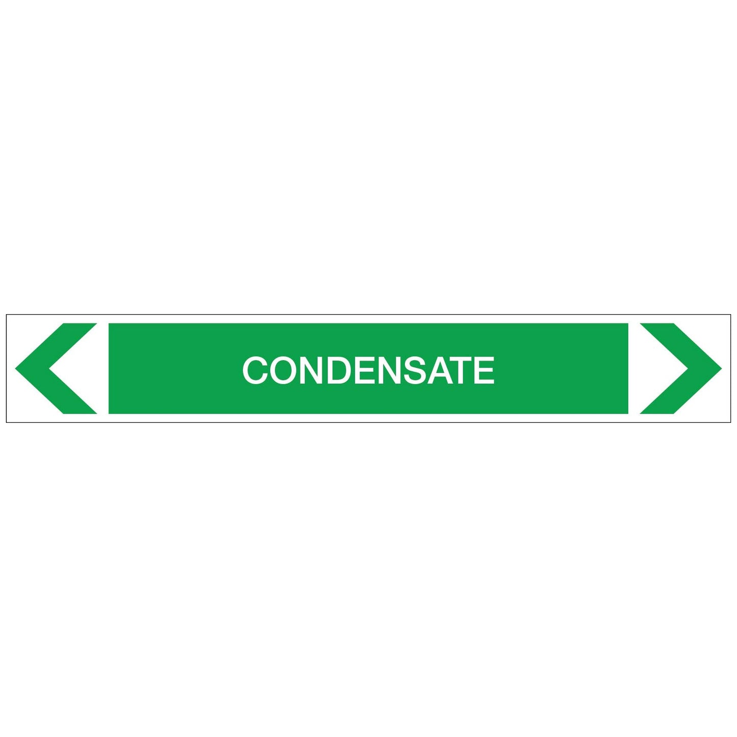 Water - Condensate - Pipe Marker Sticker - New Signs