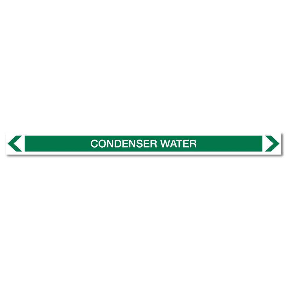 Water - Condenser Water - Pipe Marker Sticker – New Signs