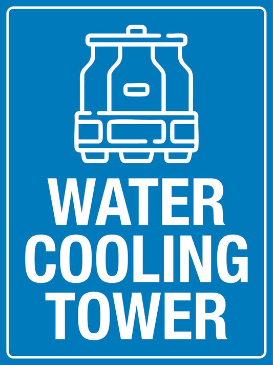Water Cooling Tower Sign - New Signs