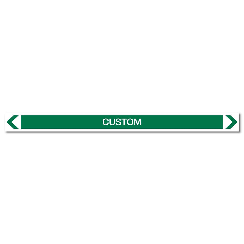 Water - Custom - Pipe Marker Sticker – New Signs