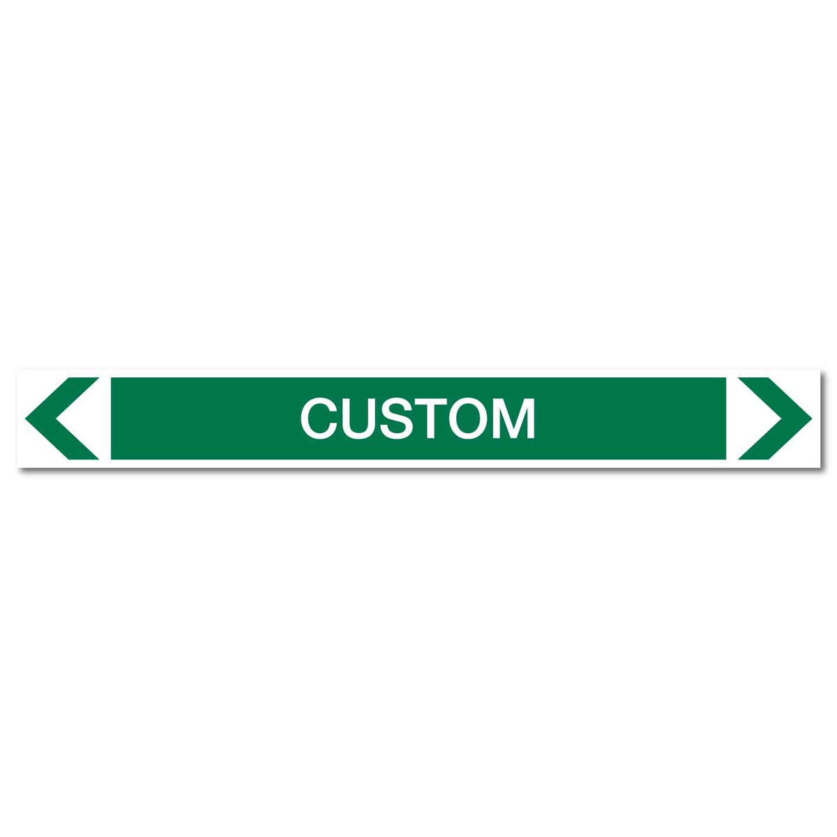 Water - Custom - Pipe Marker Sticker - New Signs