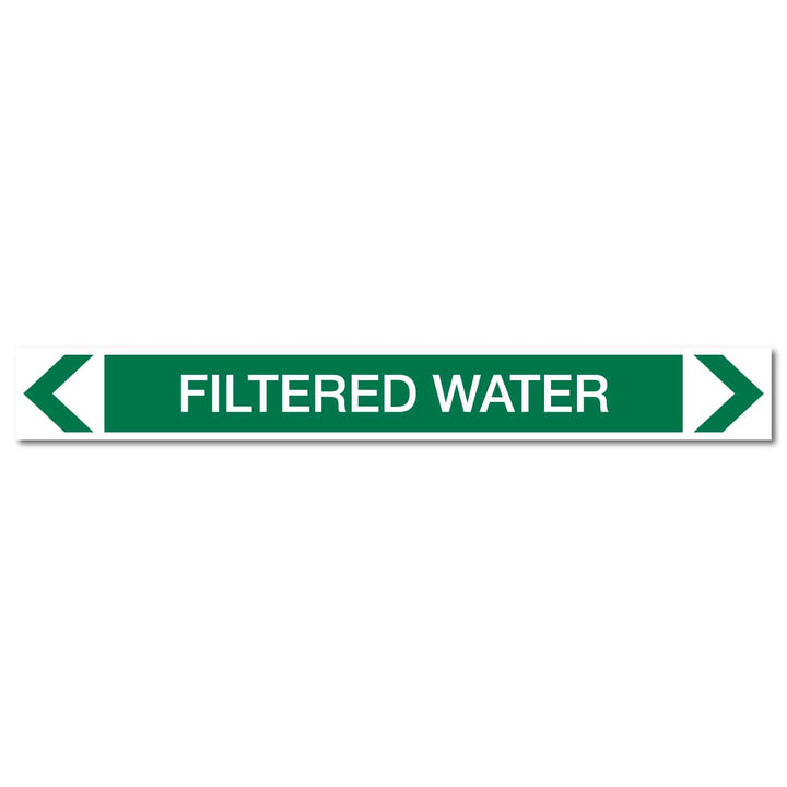 Water Connection Stickers Water Pipe Marker Stickers | Pipe Markers – New Signs