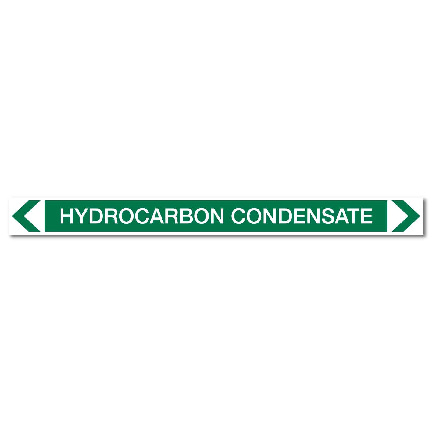 Water - Hydrocarbon Condensate - Pipe Marker Sticker - New Signs