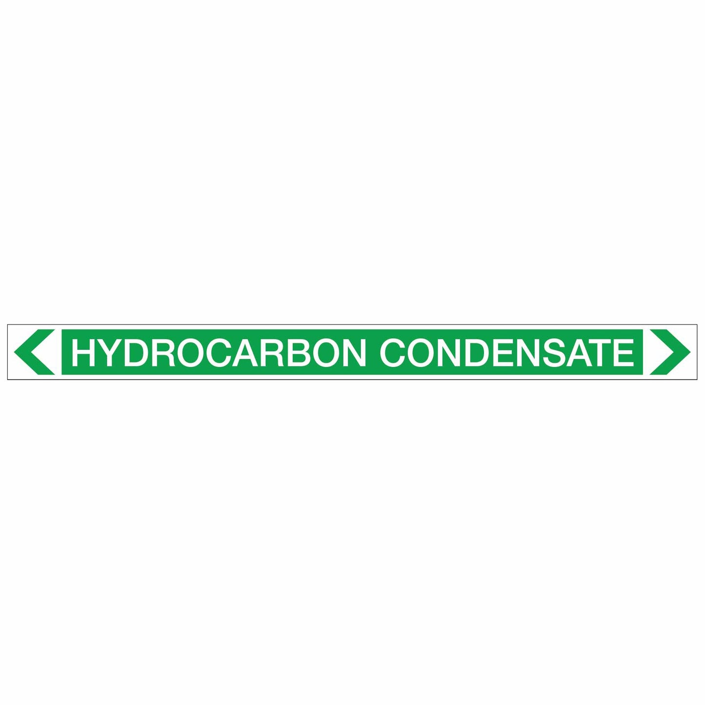 Water - Hydrocarbon Condensate - Pipe Marker Sticker - New Signs