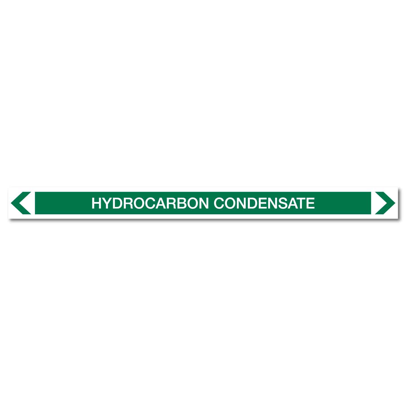 Water - Hydrocarbon Condensate - Pipe Marker Sticker - New Signs