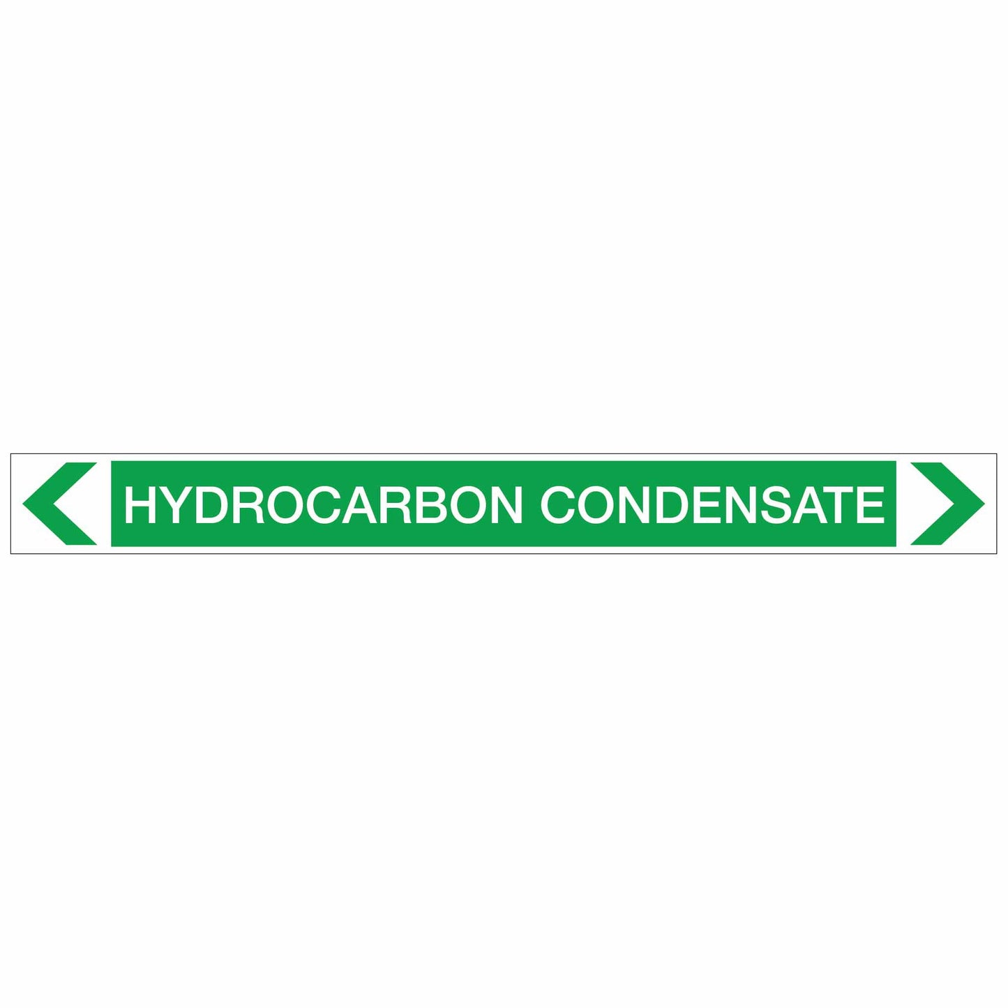 Water - Hydrocarbon Condensate - Pipe Marker Sticker - New Signs