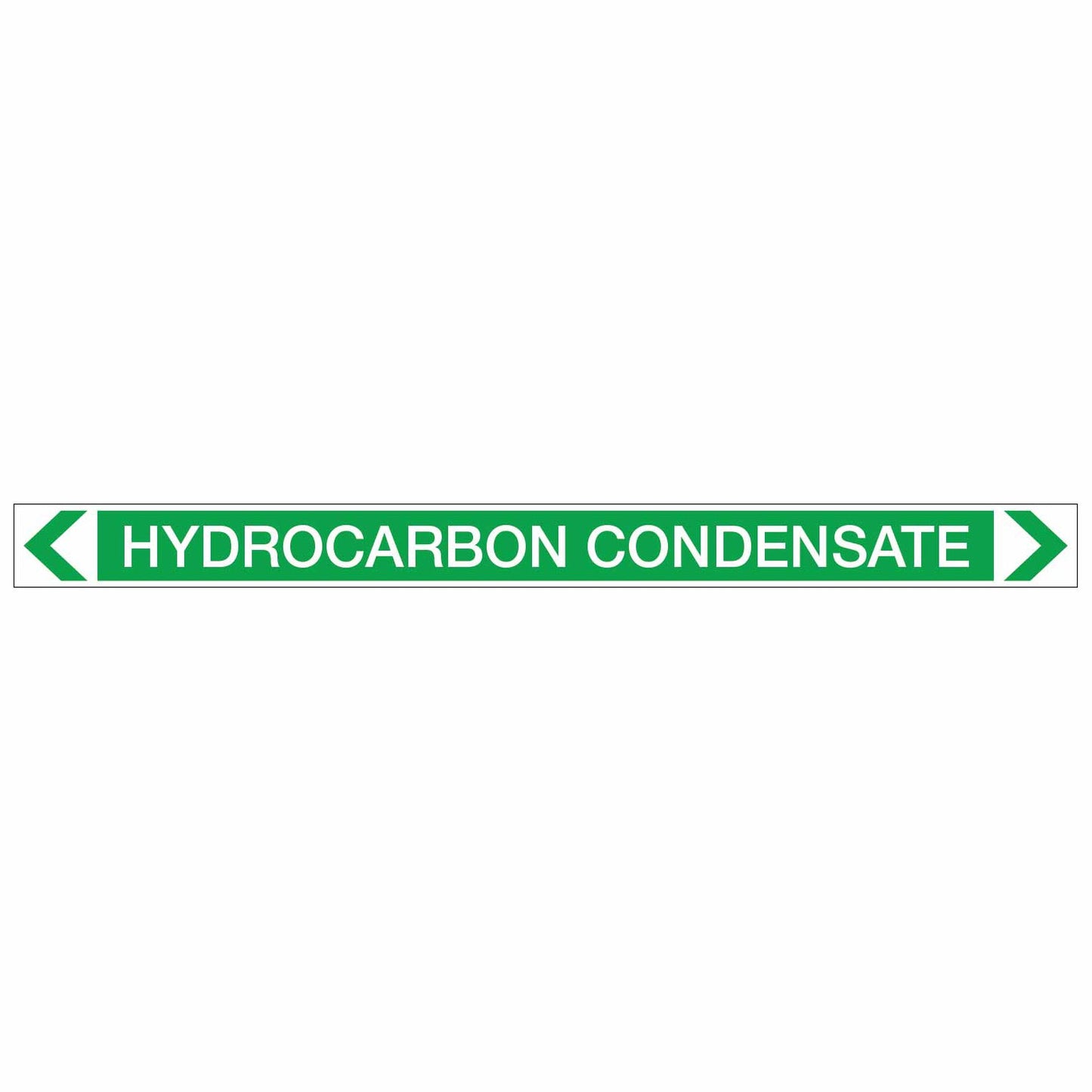 Water - Hydrocarbon Condensate - Pipe Marker Sticker - New Signs