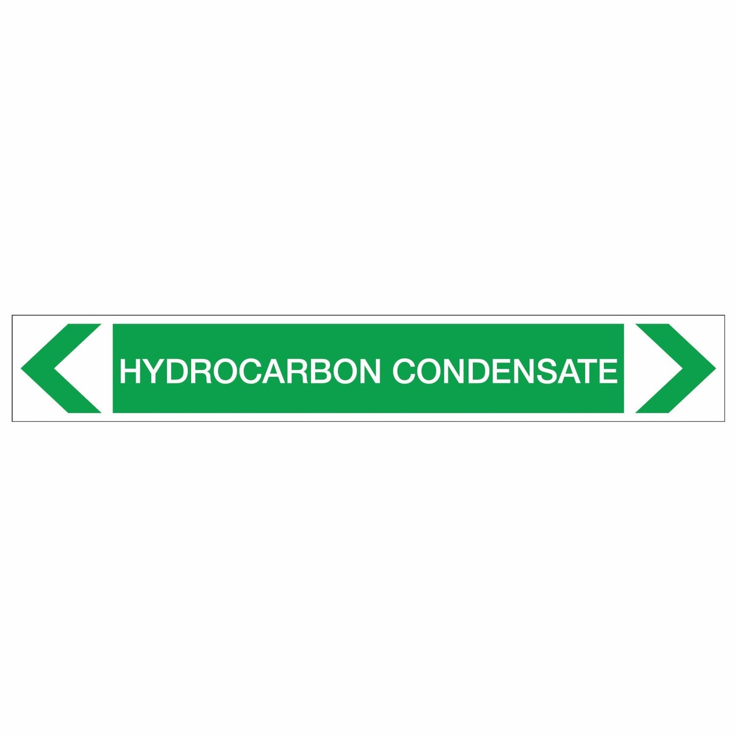 Water - Hydrocarbon Condensate - Pipe Marker Sticker - New Signs