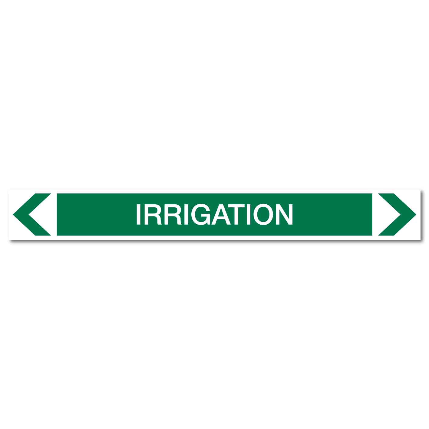 Water - Irrigation - Pipe Marker Sticker - New Signs