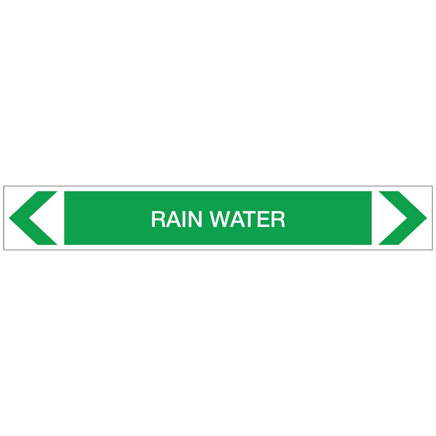 Water - Rain Water - Pipe Marker Sticker - New Signs