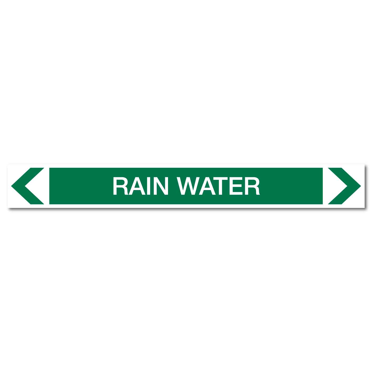 Water - Rain Water - Pipe Marker Sticker - New Signs