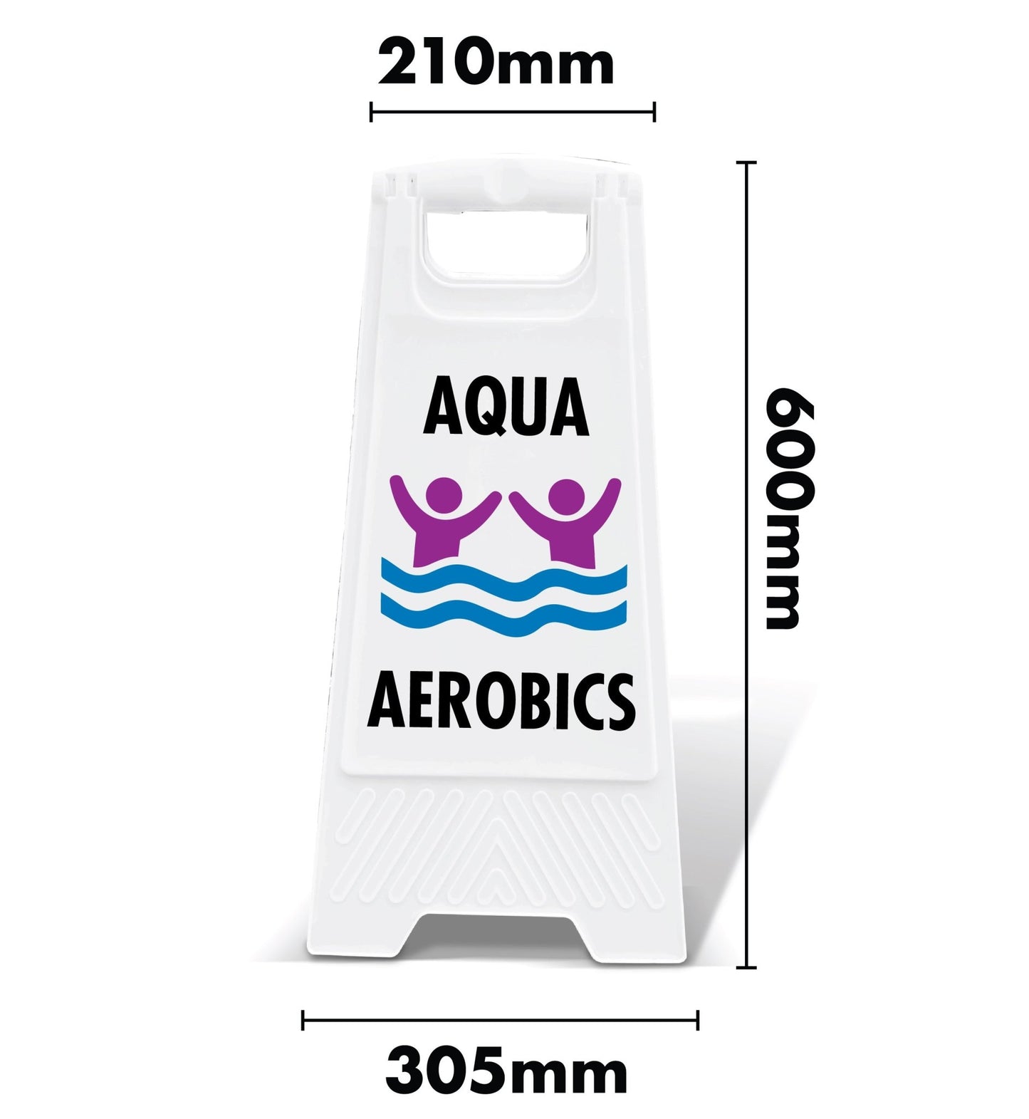 White A - Frame - Aqua Aerobics - New Signs
