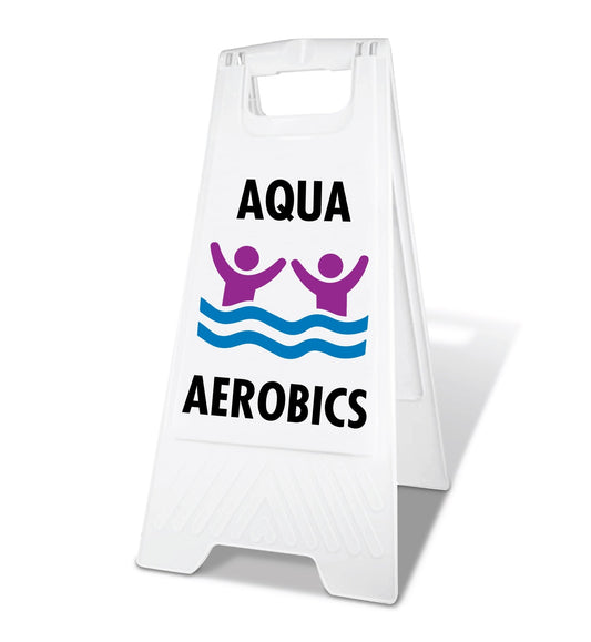 White A - Frame - Aqua Aerobics - New Signs