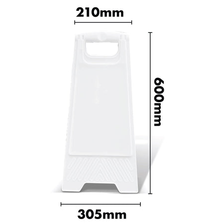 White A - Frame - Blank - New Signs