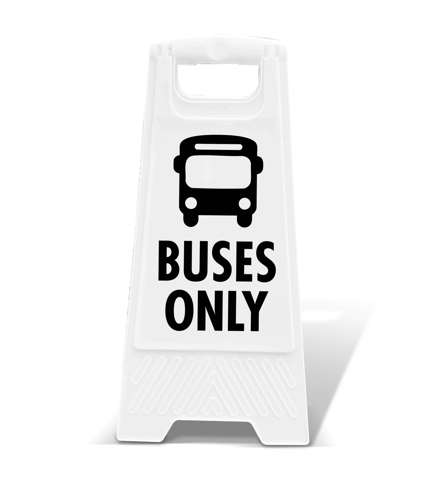 White A - Frame - Buses Only - New Signs