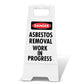 White A - Frame - Danger Asbestos Removal - New Signs