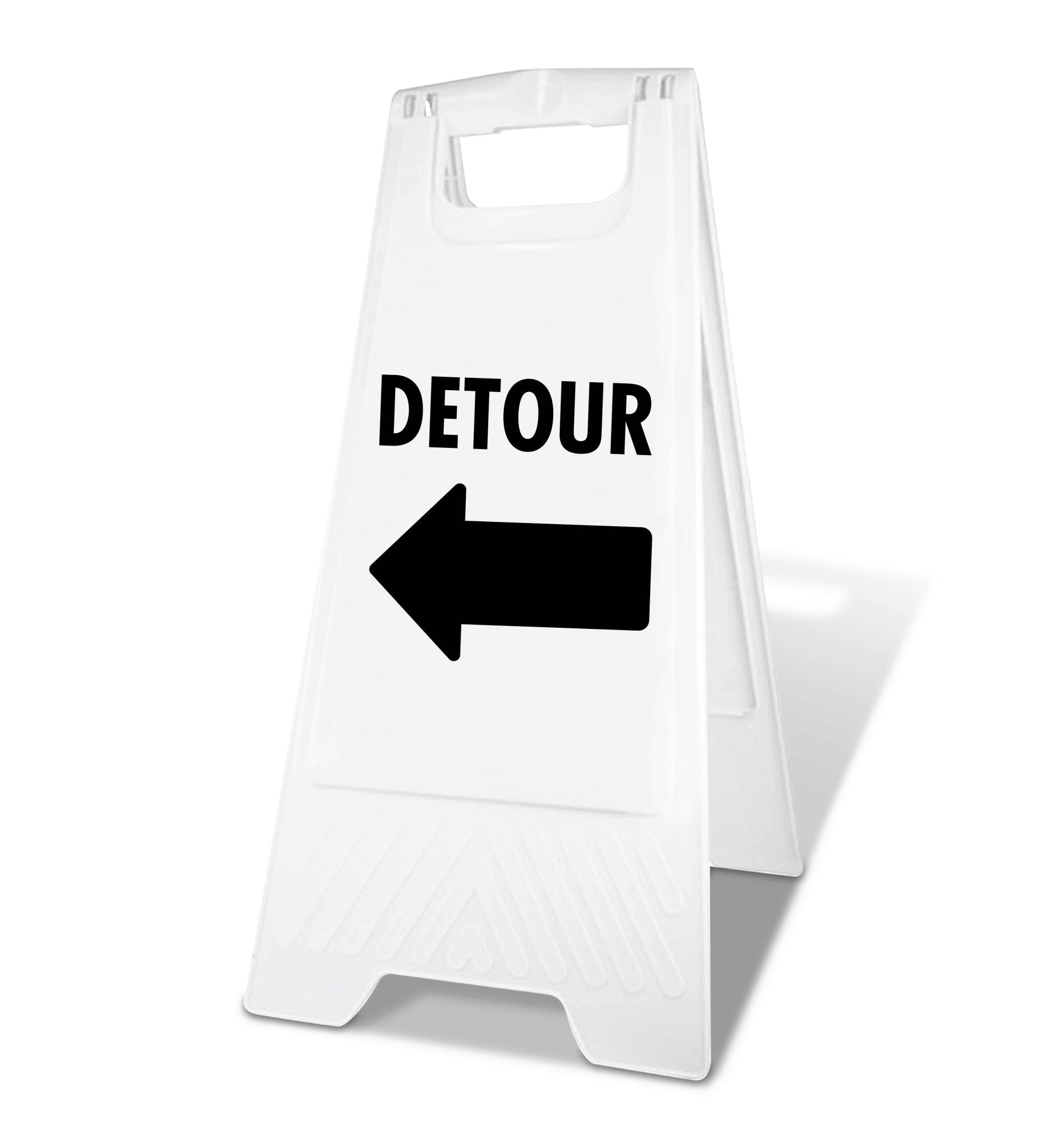 White A - Frame - Detour Arrow - New Signs