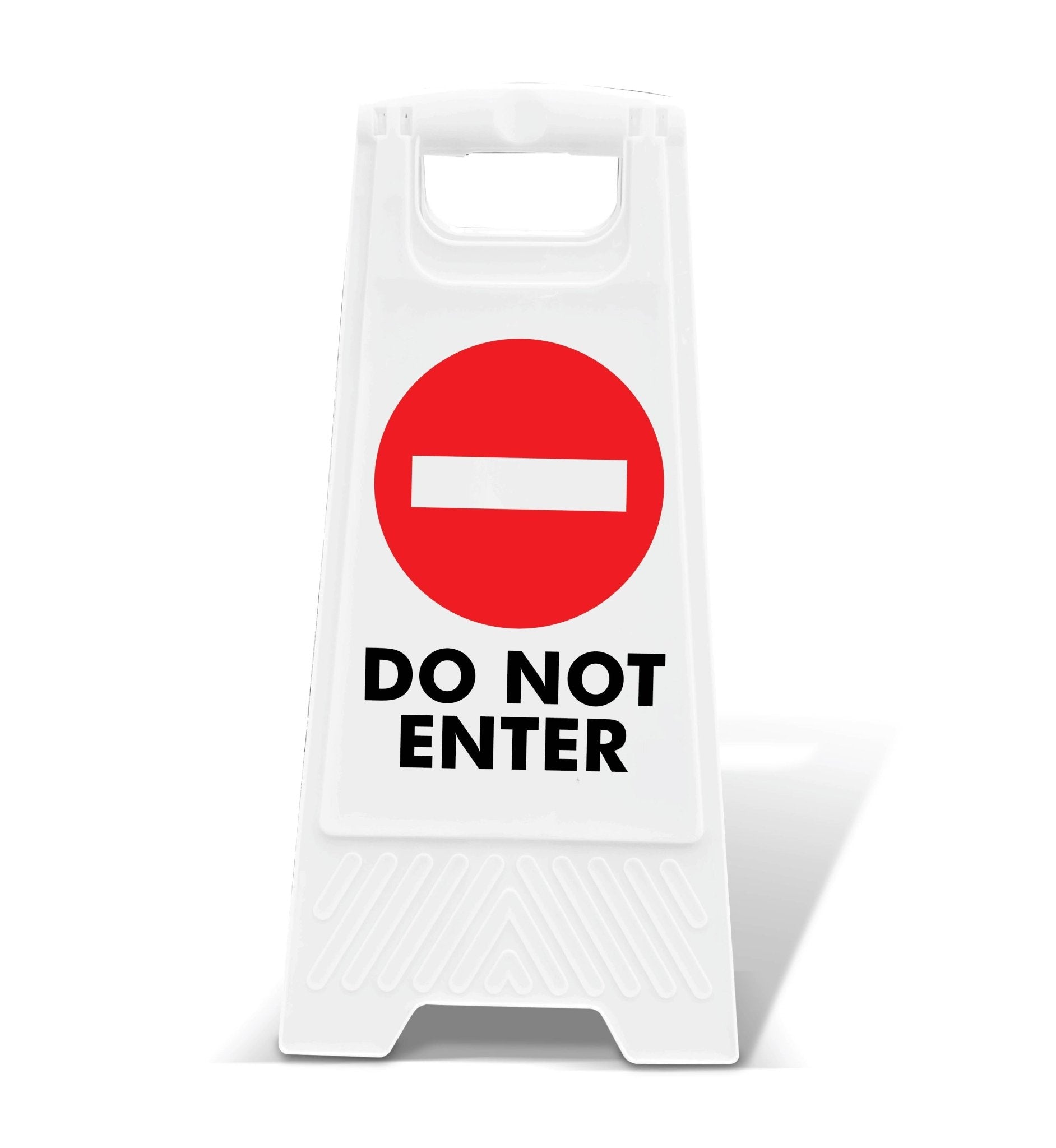 White A - Frame - Do Not Enter - New Signs