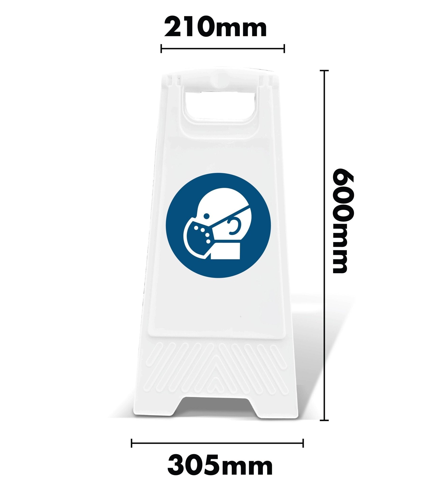 White A - Frame - Dust Mask - New Signs