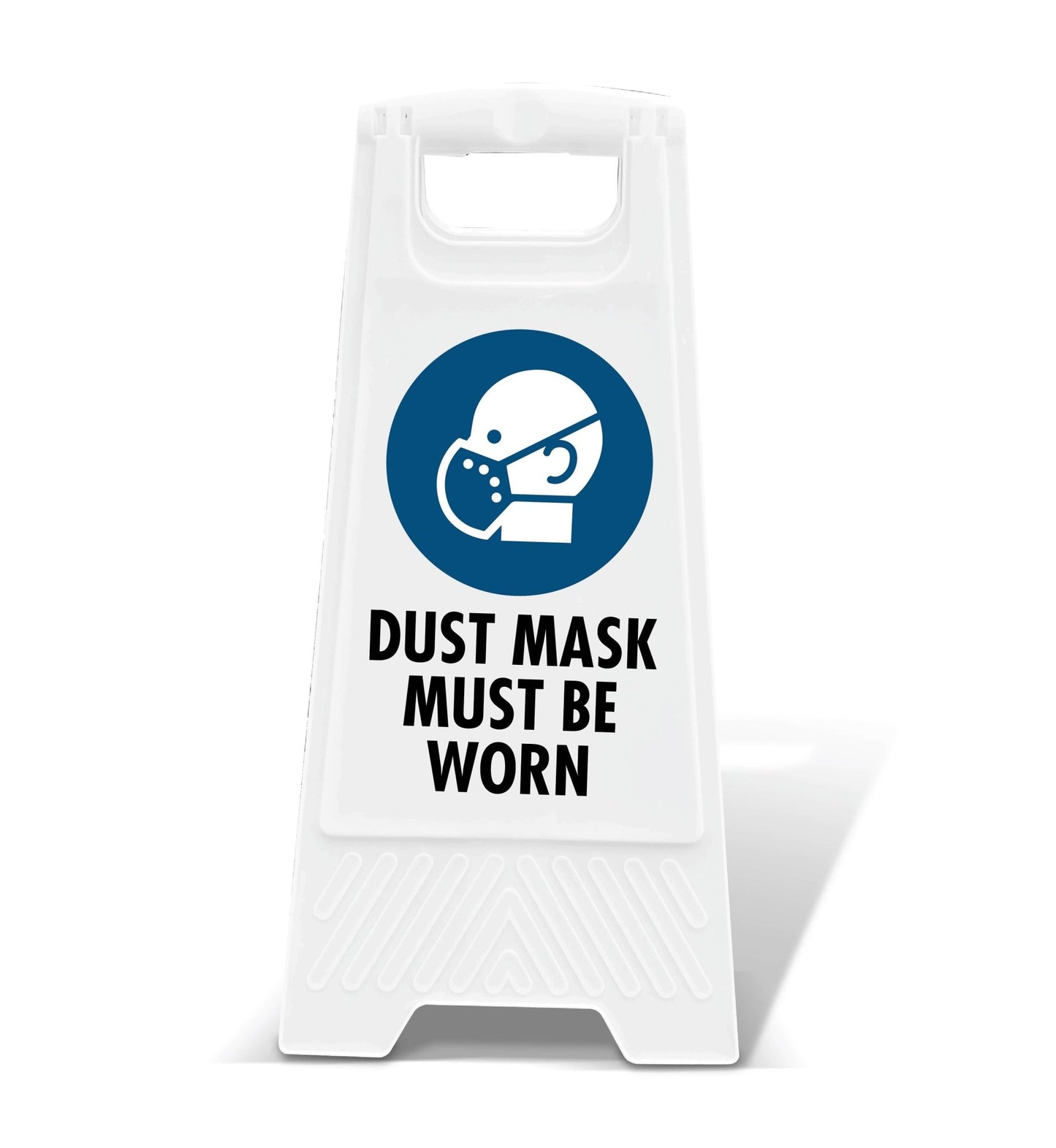 White A - Frame - Dust Mask Must Be Worn - New Signs