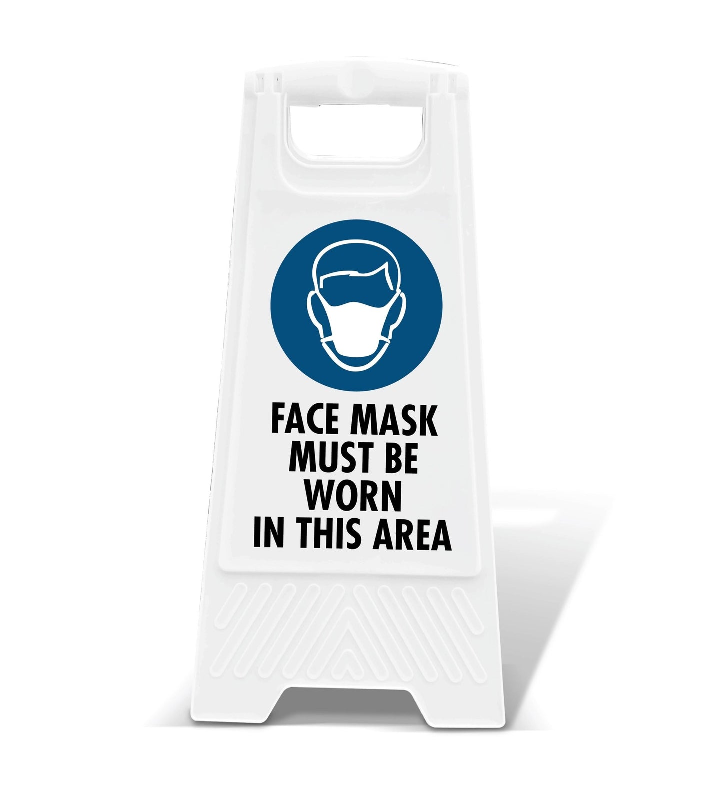 White A - Frame - Face Mask Must Be Worn In This Area - New Signs