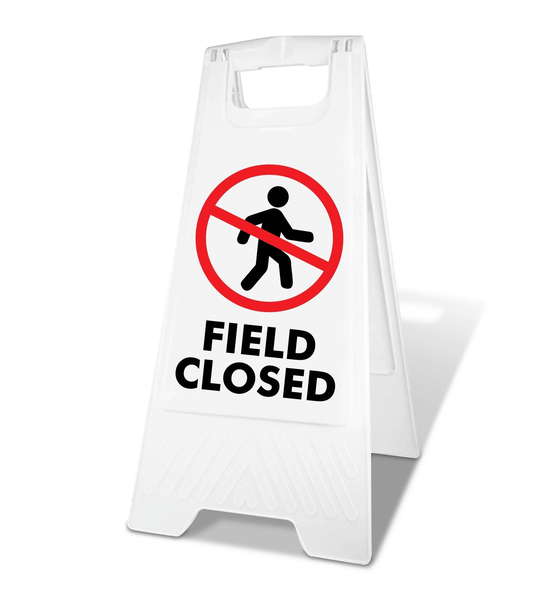 White A - Frame - Field Closed - New Signs