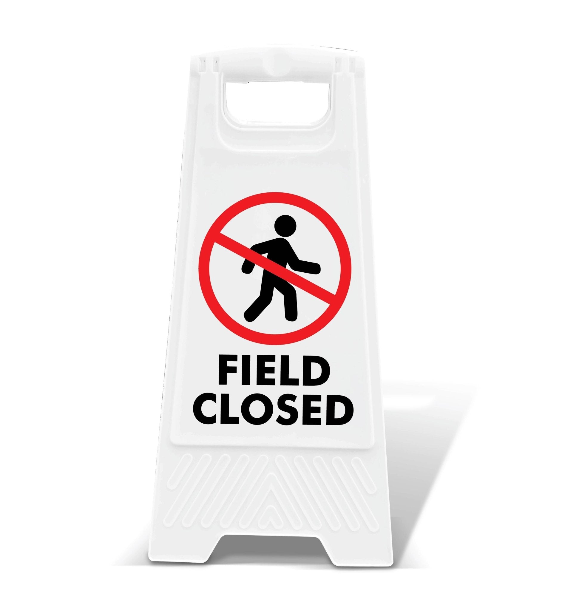 White A - Frame - Field Closed - New Signs