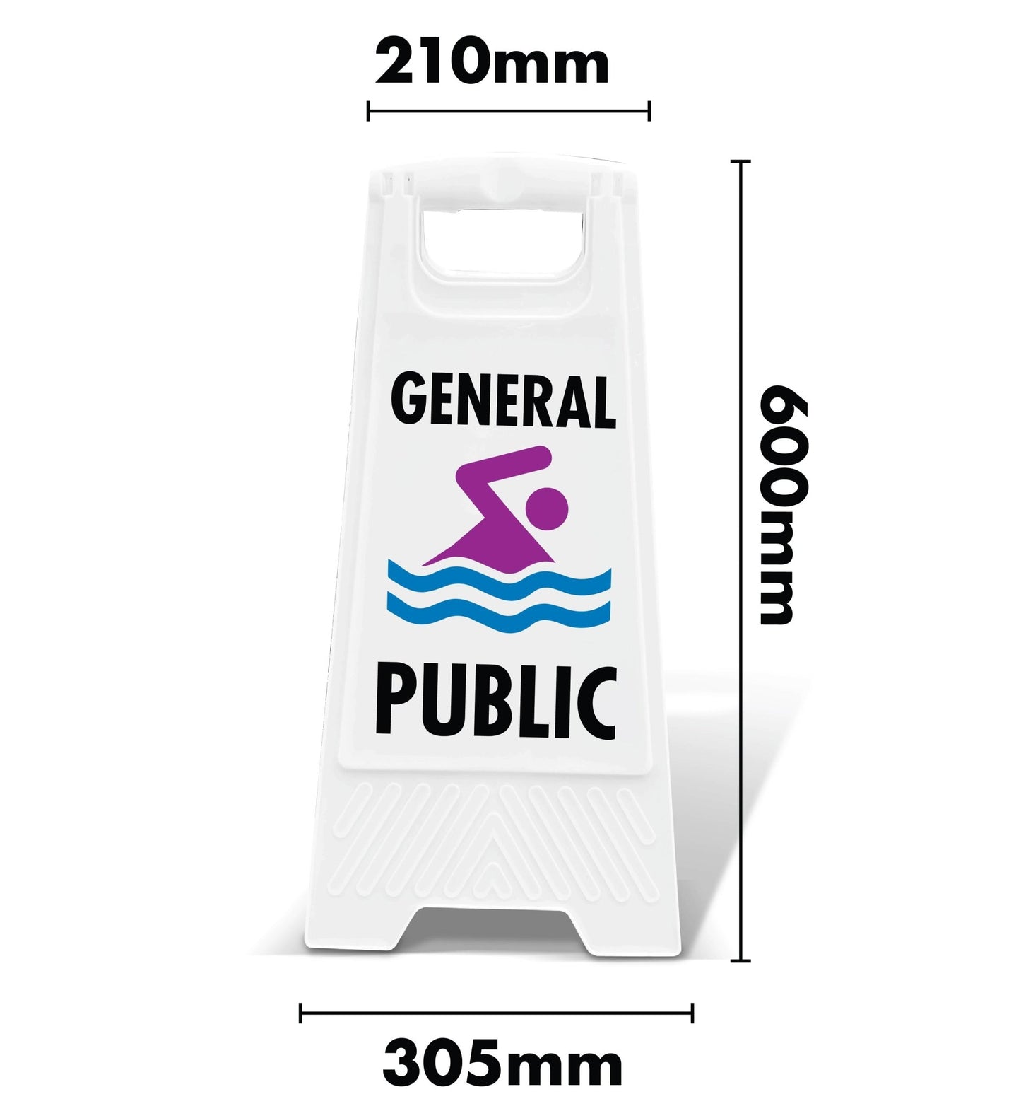 White A - Frame - General Public - New Signs
